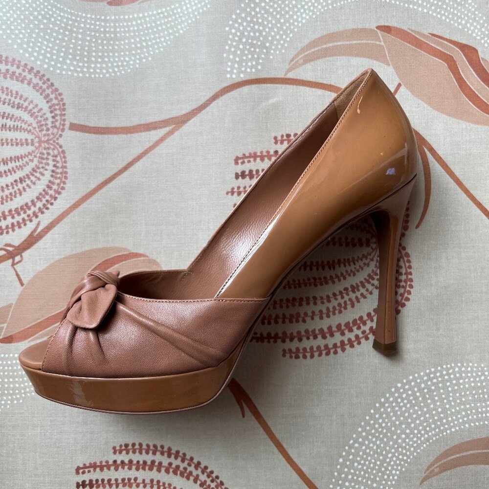 Yves Saint Laurent YSL Palais Bow Heels - Size 41.5 - Picture 6 of 10